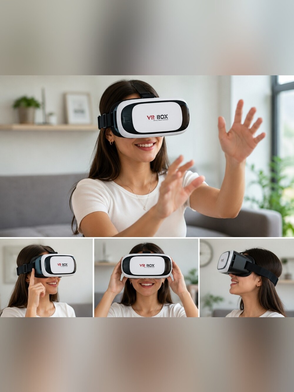 VR Box Virtual Reality Headset for Smartphones